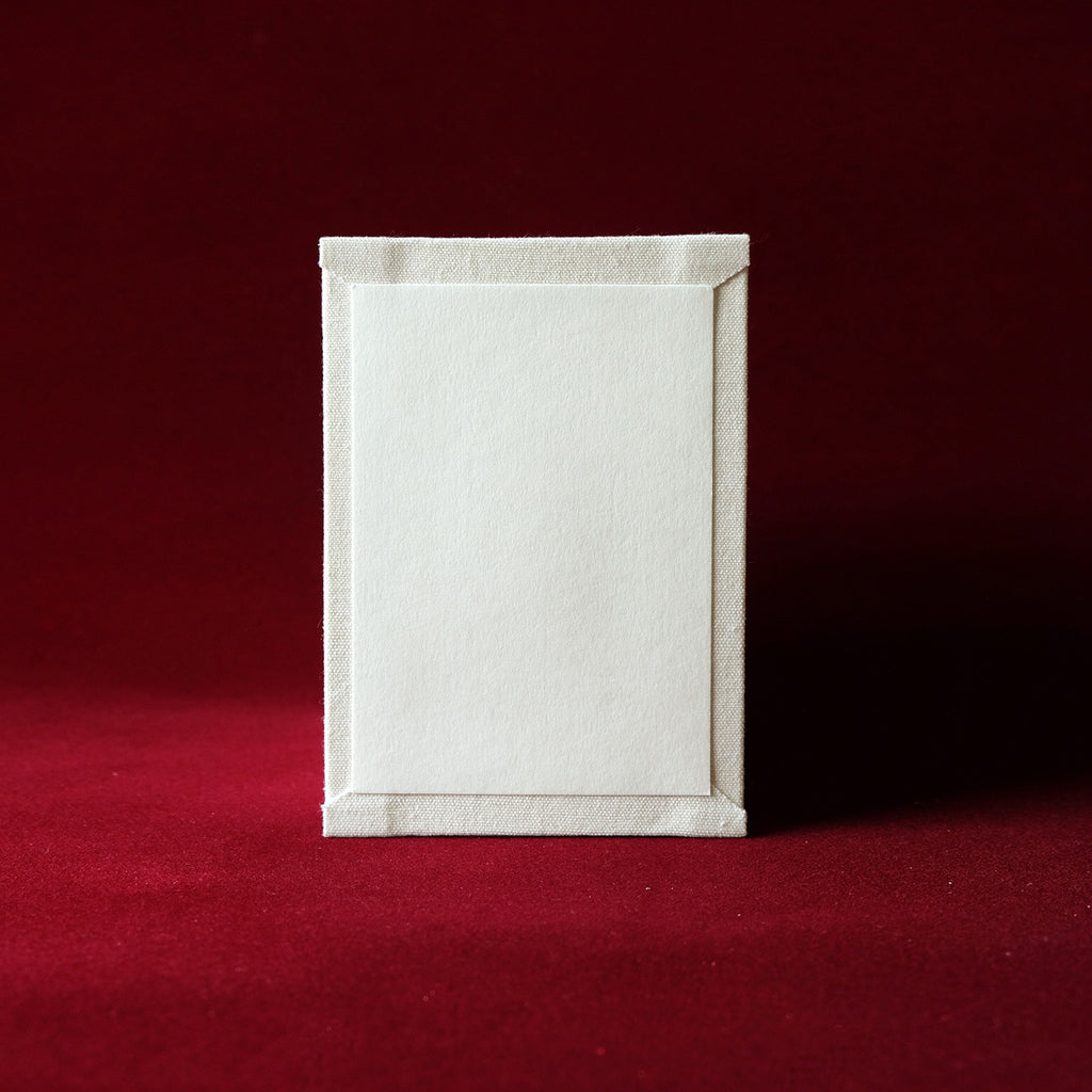 Original Wedding Greeting Card - Marriage Congrats Card - White